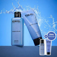 IDEAL FOR MEN Power Cooling After Shave 2-Piece Set