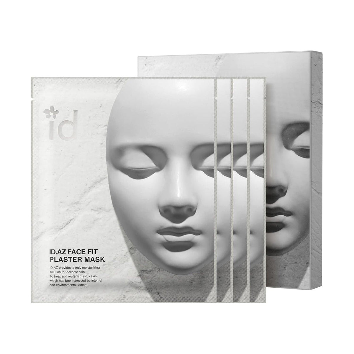id Placosmetics Face Fit Plaster Mask 20g 1Box (4ea)