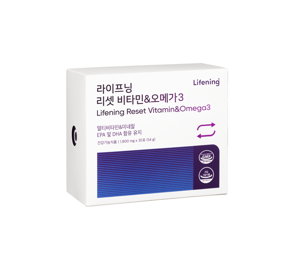INCELLDERM Lifening Reset Vitamin & Omega3 54g