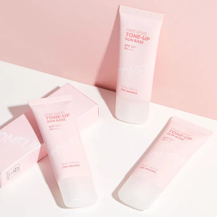 I’M MEME Pink Blur Tone-Up Sun Base SPF50+ PA++++ 40ml
