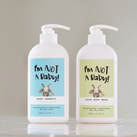 I'm Not A Baby! Kids Goat Milk Bath Set (Shampoo + Body Wash)