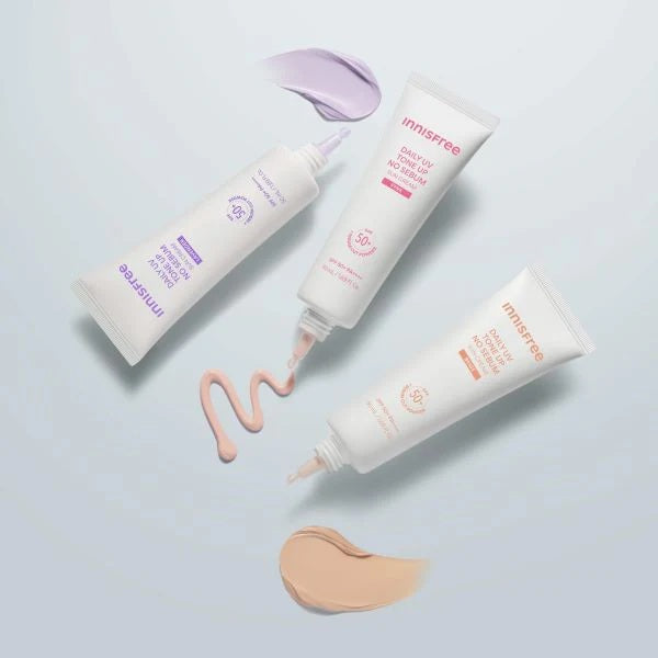 Innisfree Daily UV Defense Tone Up No-Sebum Sunscreen 50ml 3 Colors