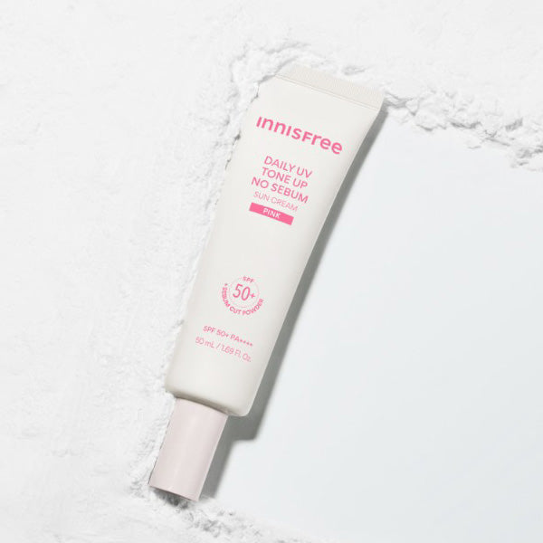 Innisfree Daily UV Defense Tone Up No-Sebum Sunscreen 50ml 3 Colors
