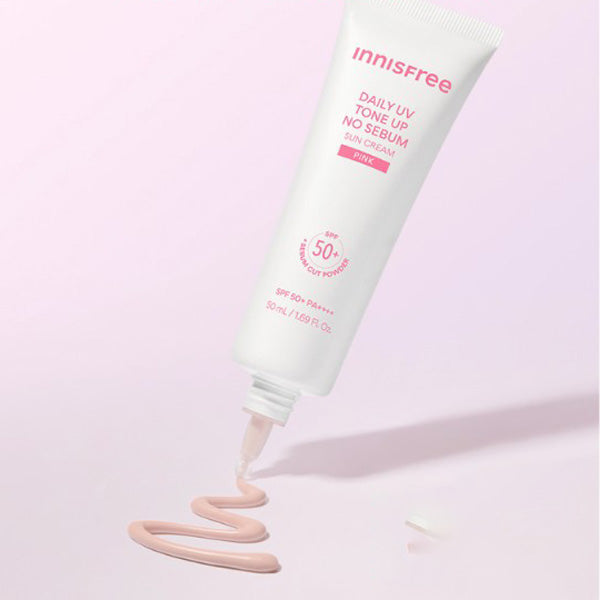 Innisfree Daily UV Defense Tone Up No-Sebum Sunscreen 50ml 3 Colors
