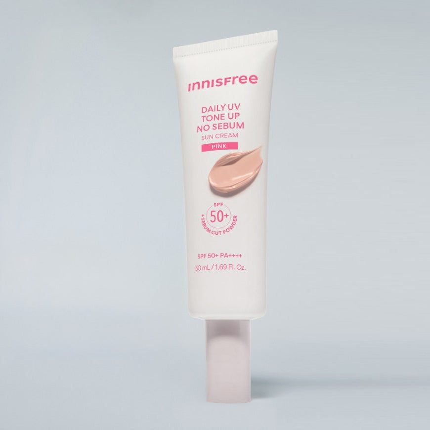 Innisfree Daily UV Defense Tone Up No-Sebum Sunscreen 50ml 3 Colors
