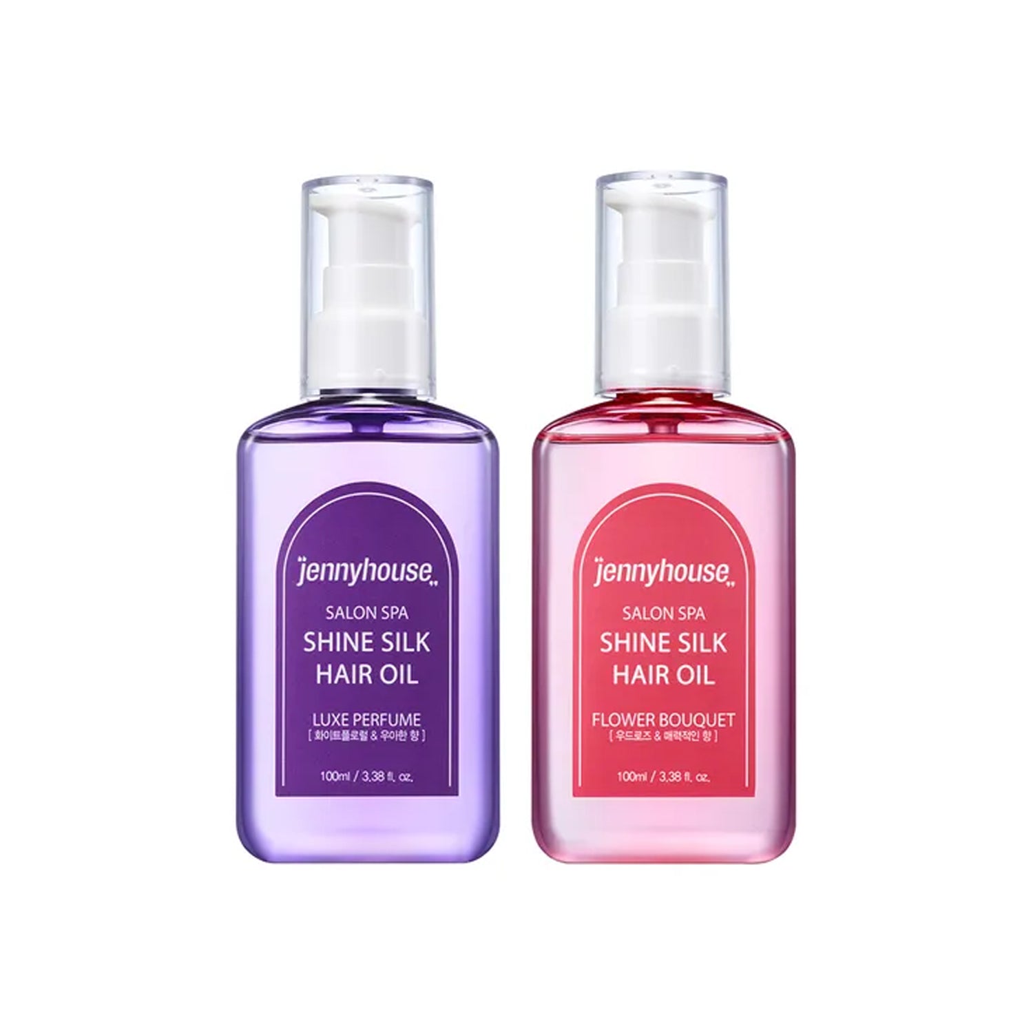 JENNYHOUSE Salon Spa Shine Silk Hair Oil 100ml (Choose 1 of 2)