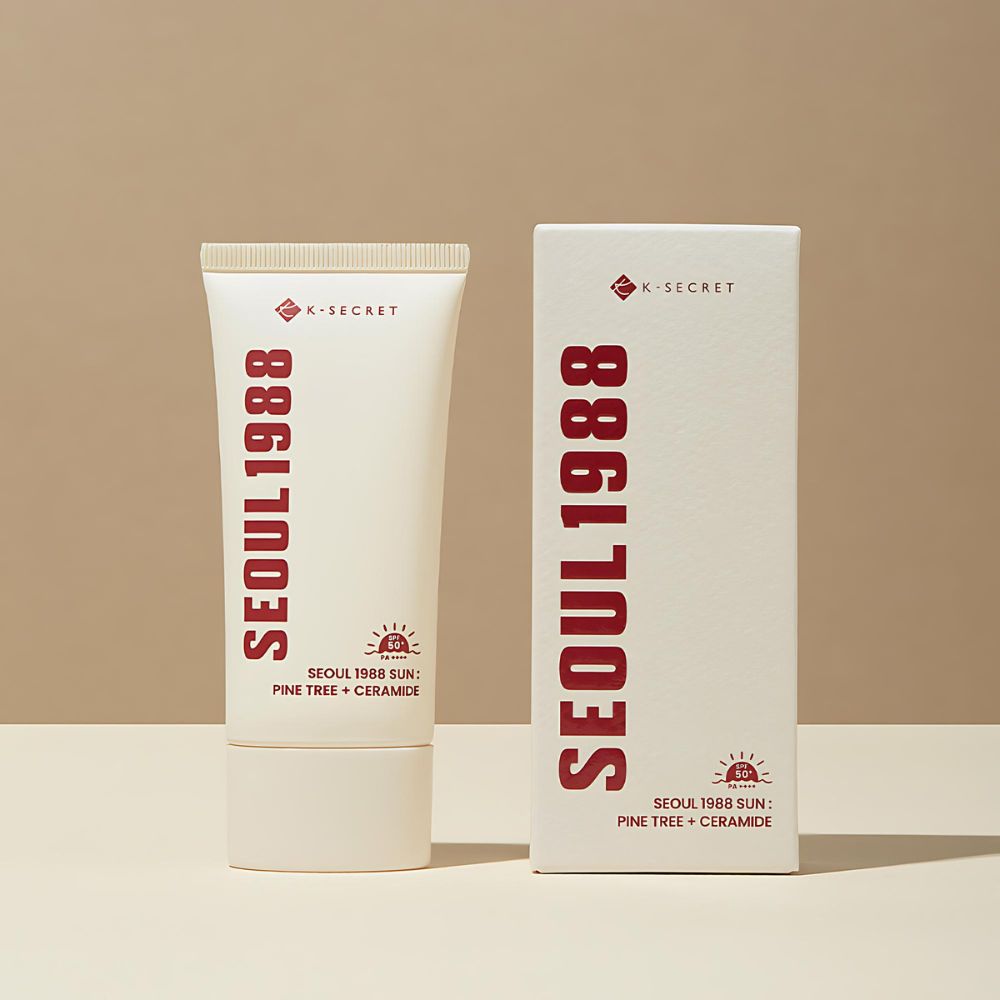 K-SECRET Seoul 1988 Sun: Pine Tree + Ceramide 50ml SPF 50+ PA++++