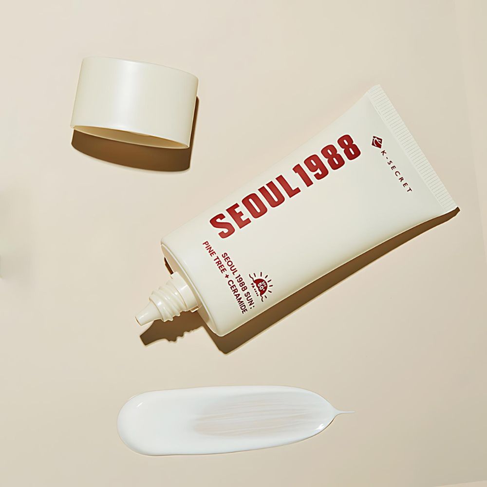 K-SECRET Seoul 1988 Sun: Pine Tree + Ceramide 50ml SPF 50+ PA++++