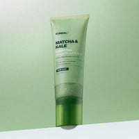 KUNDAL Matcha & Kale Clarifying Sea Salt Scalp Scrub Shampoo (Herb Mint) 200g