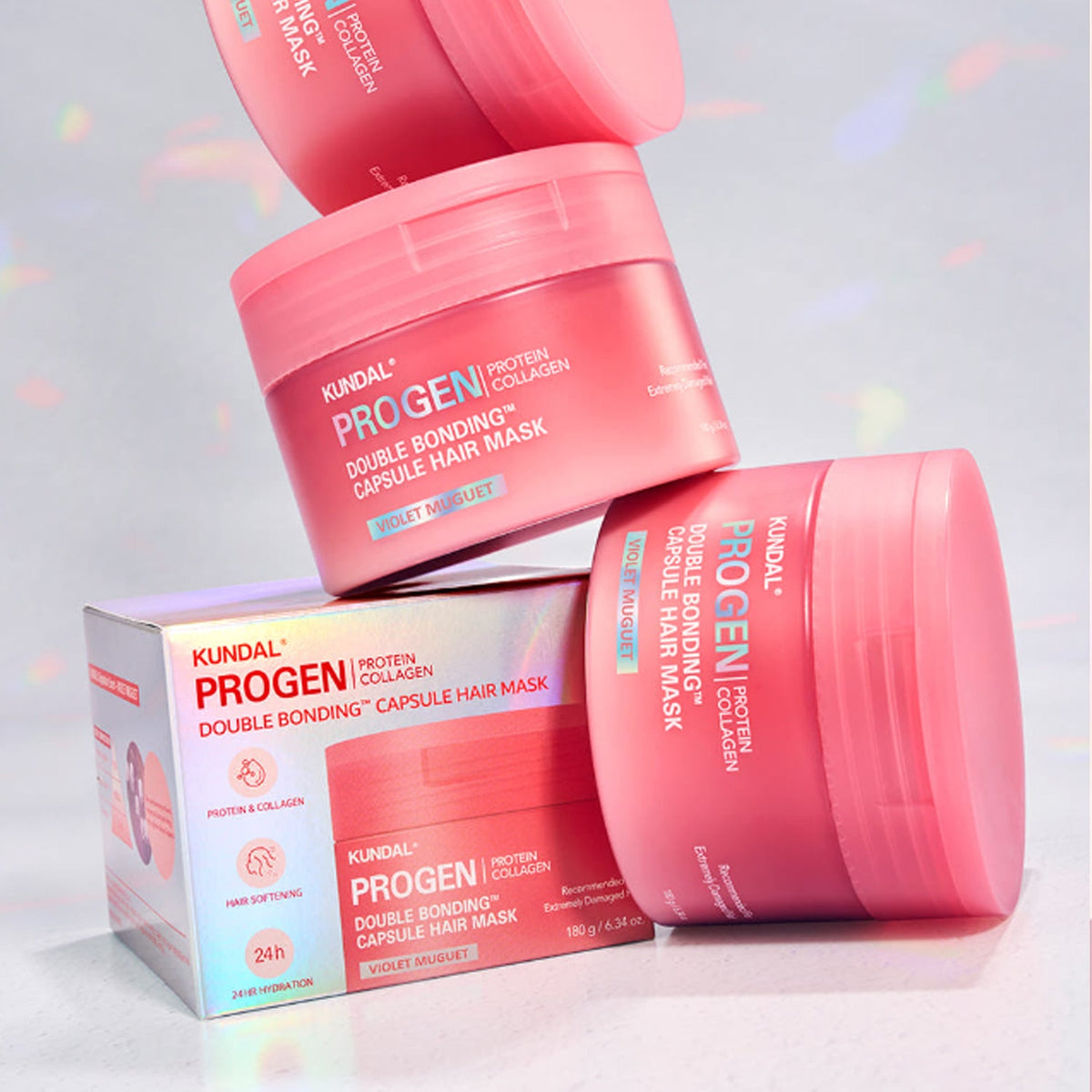 KUNDAL PROGEN Double Bonding Capsule Hair Mask 180g