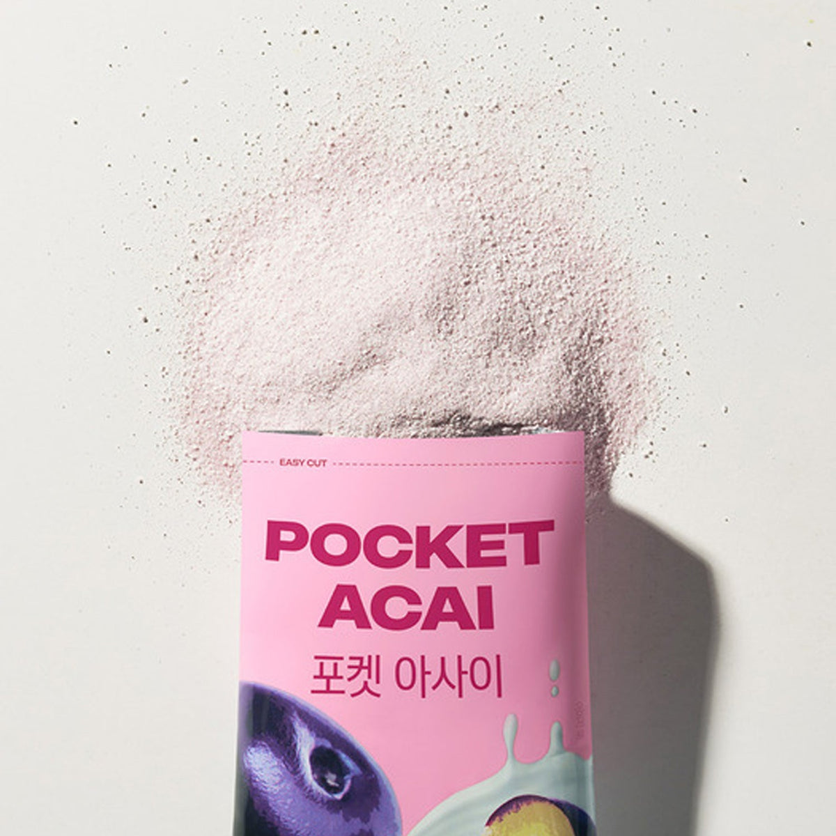 LABNOSH Pocket Acai Acai Berry Blend Powder 1 Box (20gx7 Packets)