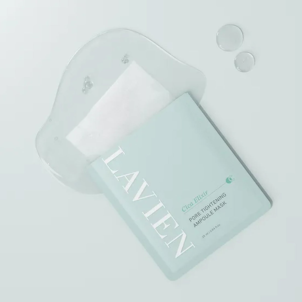 LAVIEN Cica Elixir Pore Tightening Ampoule Mask 1 Box (5 Sheets)