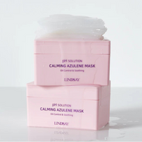 LINDSAY PH Solution Calming Azulene Mask Pack 300g (24 Sheets)