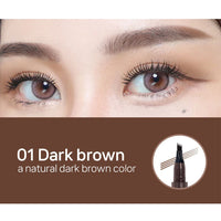LIPHIP 4-Point Pure Look Eyebrow Tattoo Pen 0.8g 2 Colors