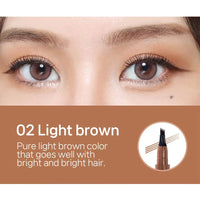 LIPHIP 4-Point Pure Look Eyebrow Tattoo Pen 0.8g 2 Colors