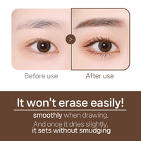LIPHIP 4-Point Pure Look Eyebrow Tattoo Pen 0.8g 2 Colors