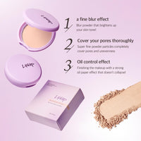 LIPHIP Blur Powder Pact 10g – 2 Colors Available