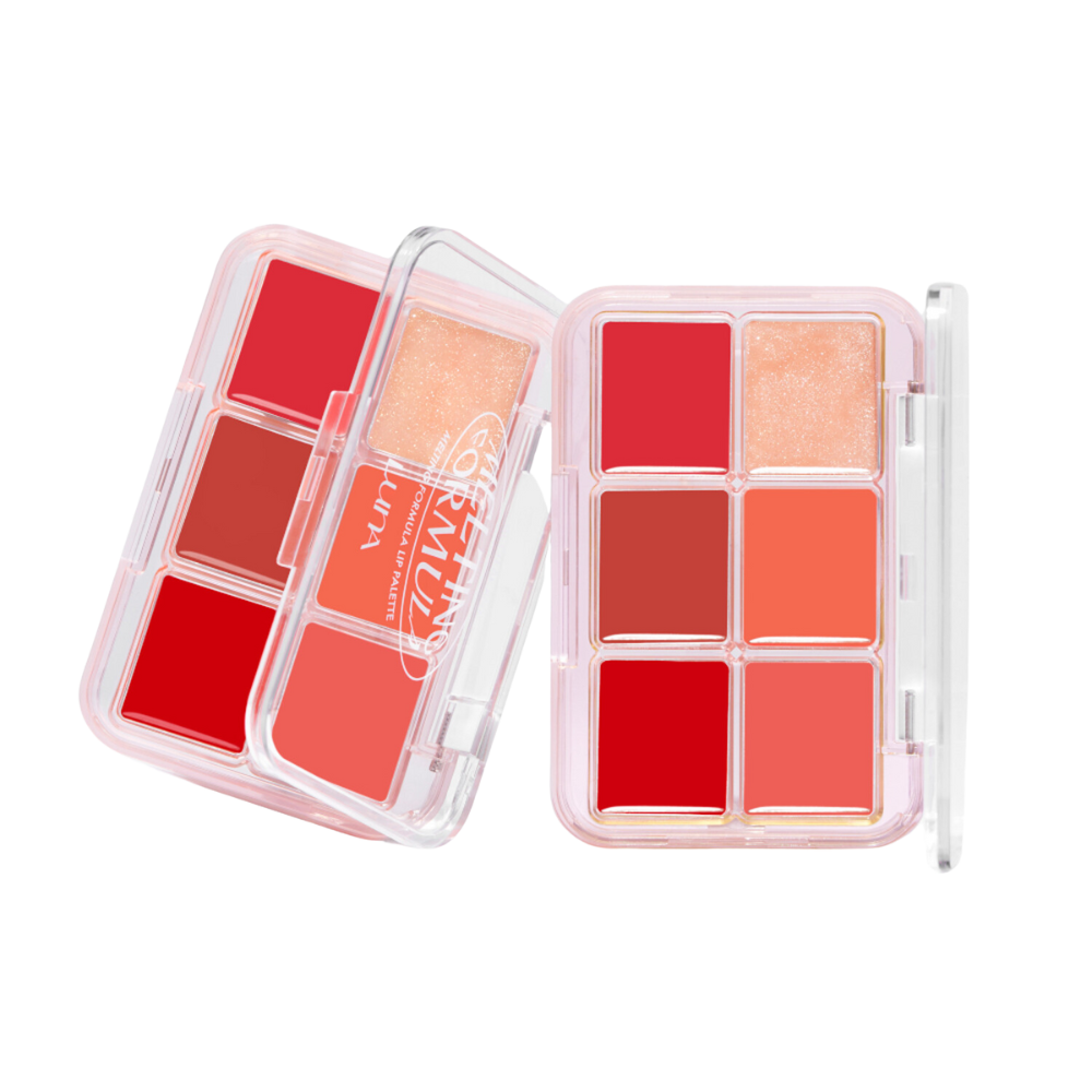 LUNA Melting Formula Lip Palette 10.2g #01 clear red