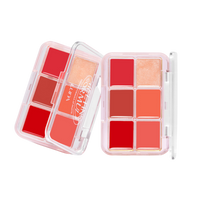 LUNA Melting Formula Lip Palette 10.2g #01 clear red