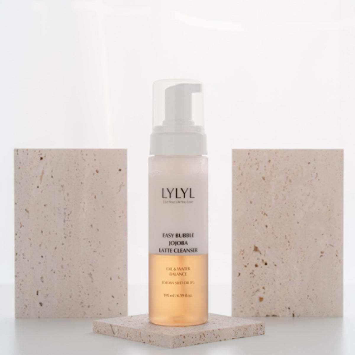 LYLYL Easy Bubble Jojoba Latte Cleanser 195ml