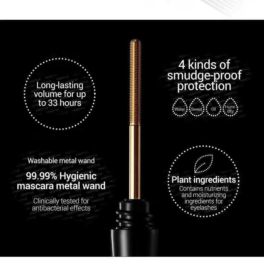 NEOGEN Extra Volumecurl Metal Mascara 4ml (2 Colors)