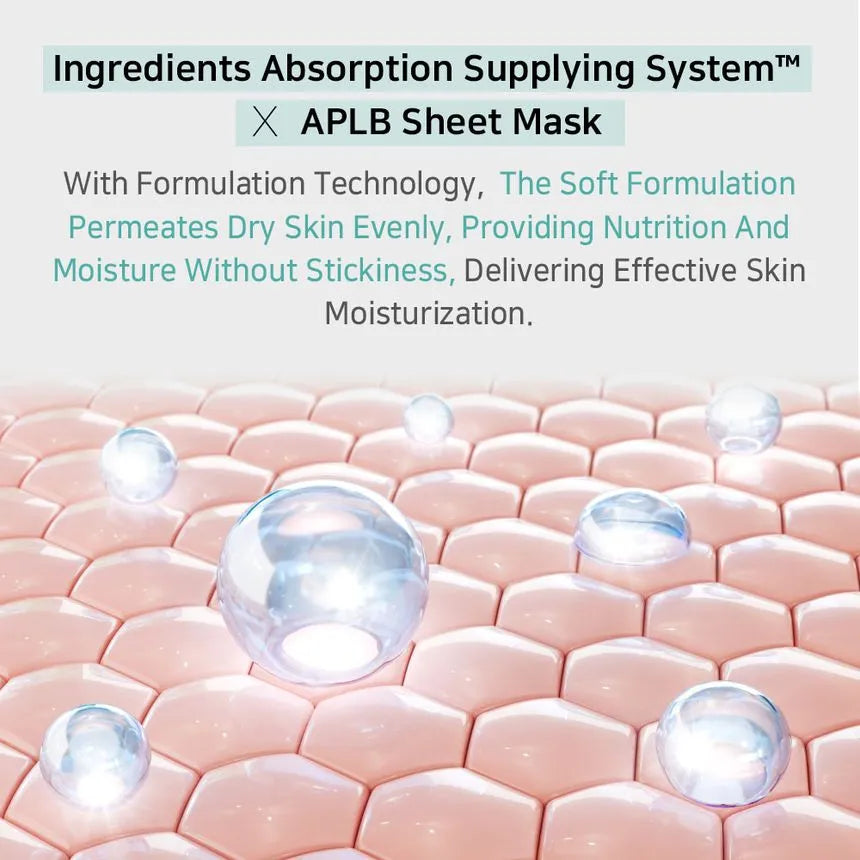 APLB Glutathione Niacinamide Sheet Mask 25ml*10ea