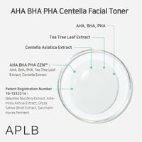 APLB AHA BHA PHA Centella Facial Toner 160ml