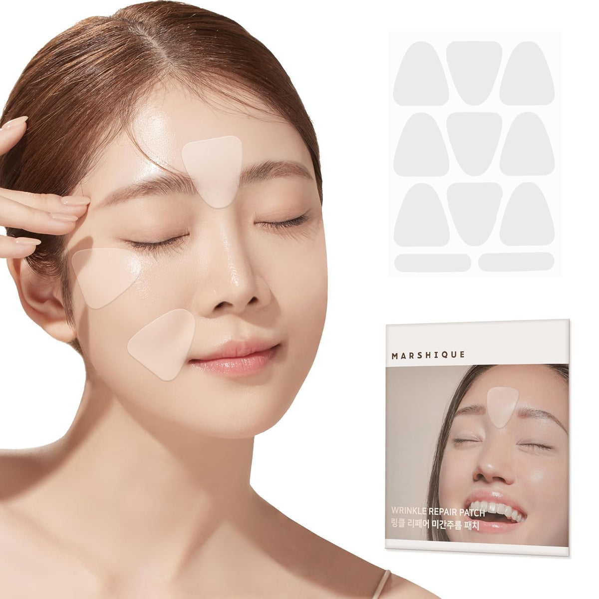 MARSHIQUE Wrinkle Repair Patch For Between Brows 33P
