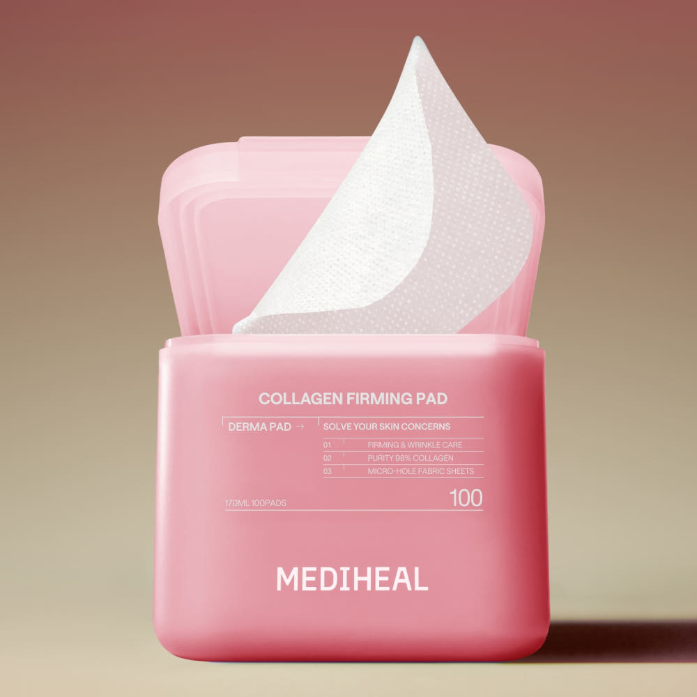 MEDIHEAL Collagen Ampoule Pad 100 Pads