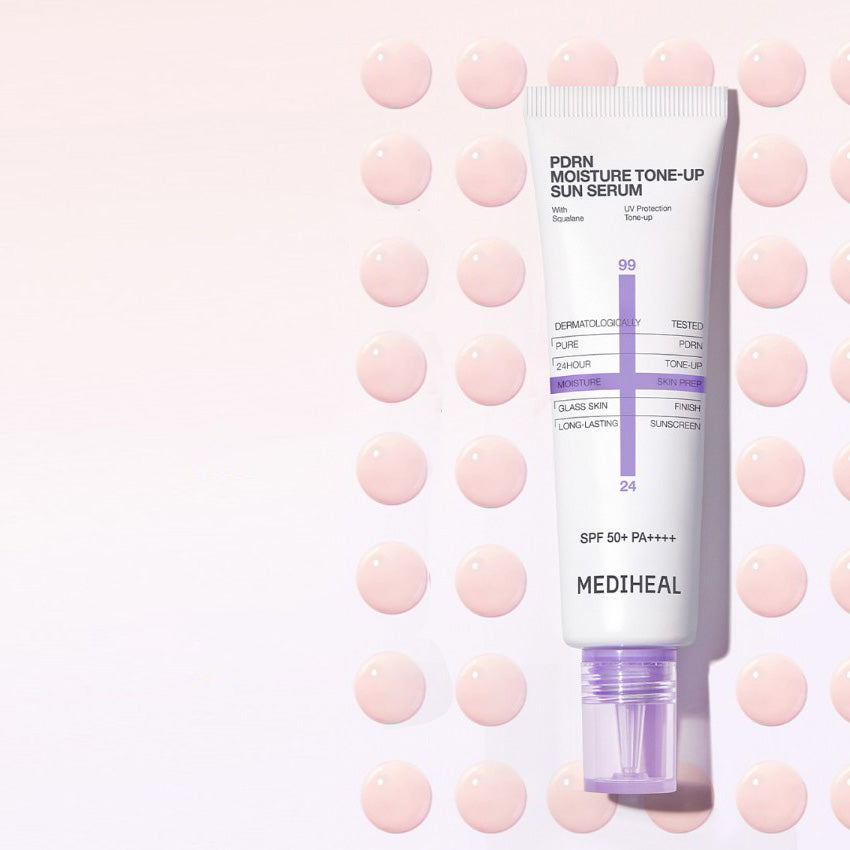 MEDIHEAL PDRN Tone-Up Sun Serum SPF50+ PA++++ 50ml