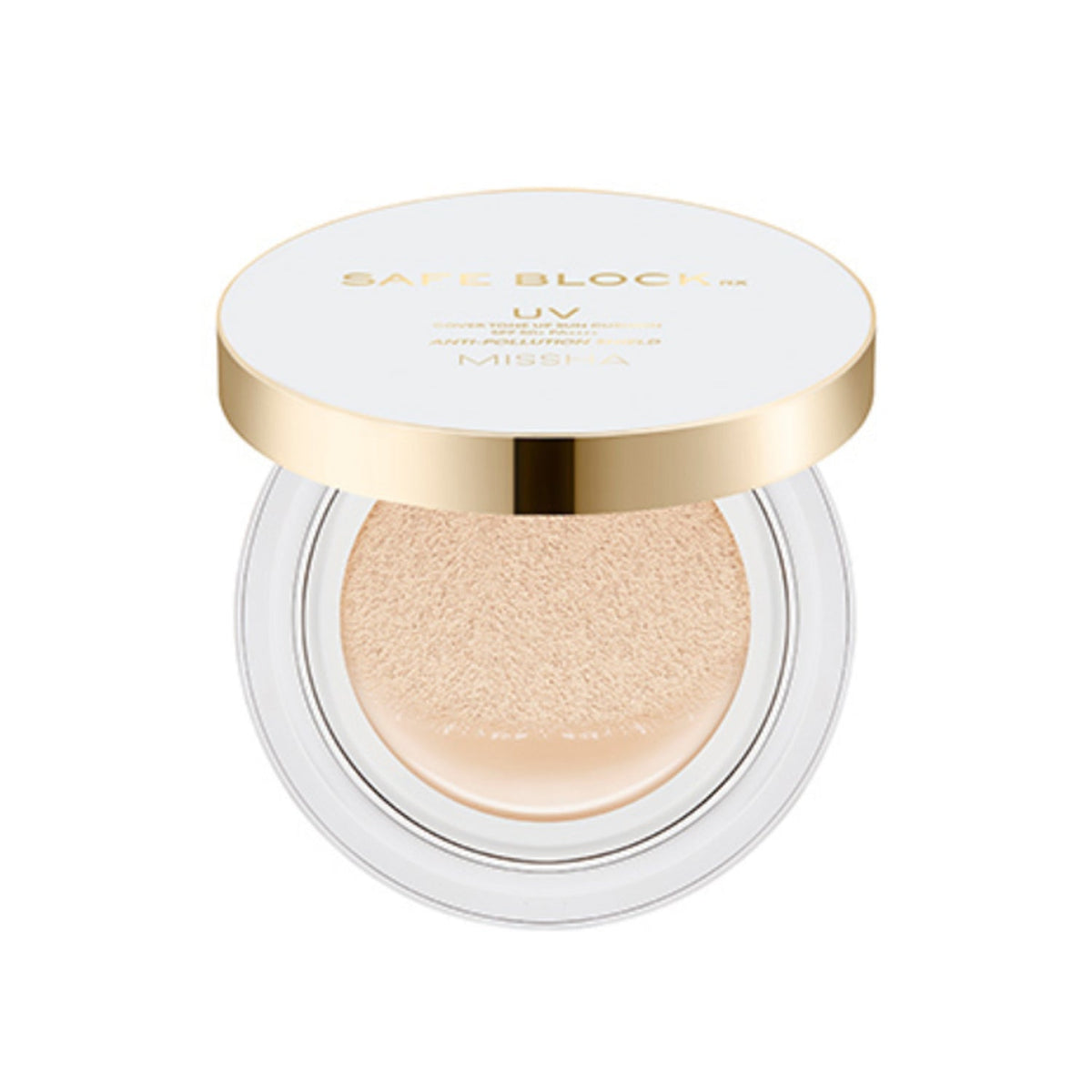 MISSHA Safe Block RX Cover Tone-Up Sun Cushion SPF50+ PA++++ 14g