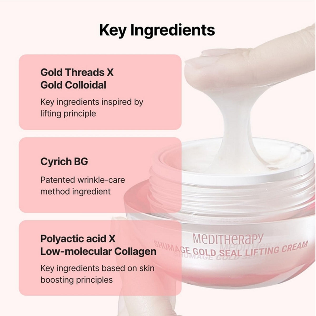 Meditherapy Shumage Gold Seal Lifting Cream 50ml