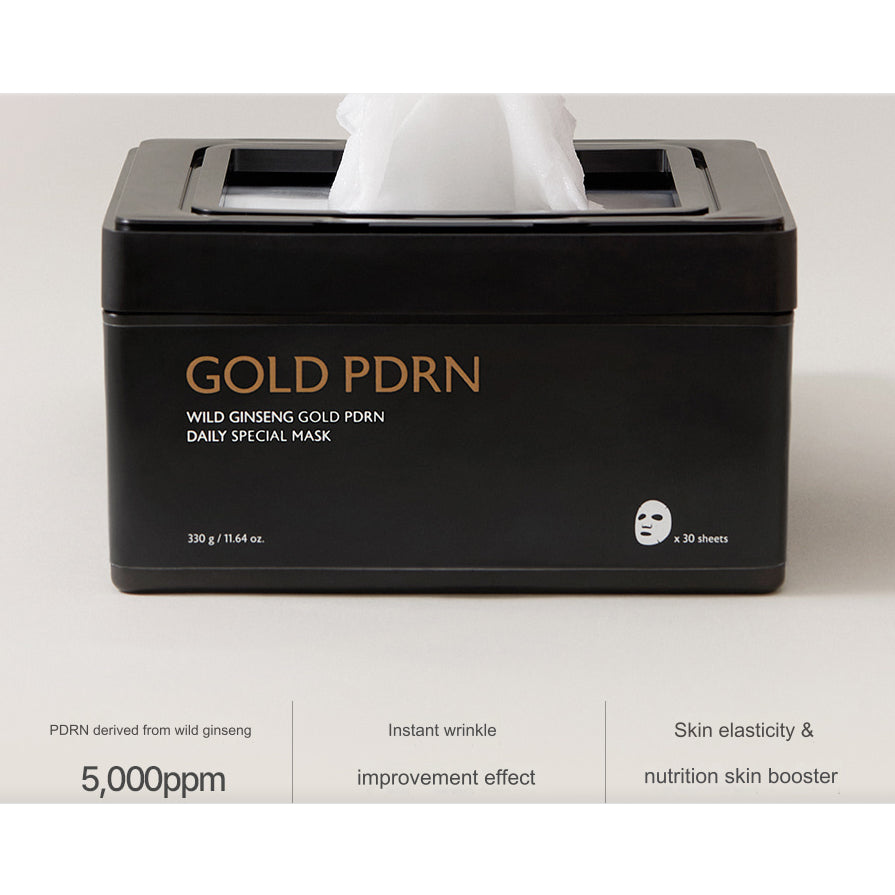 Milk Touch Wild Ginseng Gold PDRN Daily Special Mask 330g*30ea