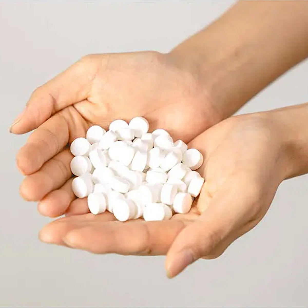 Minted Mild Mint Flavor Solid Toothpaste 90 / 180 Tablets
