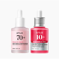 Anua Whitening Booster Set (Peach Niacin Serum 30ml + TXA Dark Spot Correcting Serum 30ml)