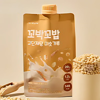 VIVLIV Kkobak Kkobab High‑Protein Low‑Sugar Shake – 40g × 7 Sticks (Choose 1 of 6 Flavors)