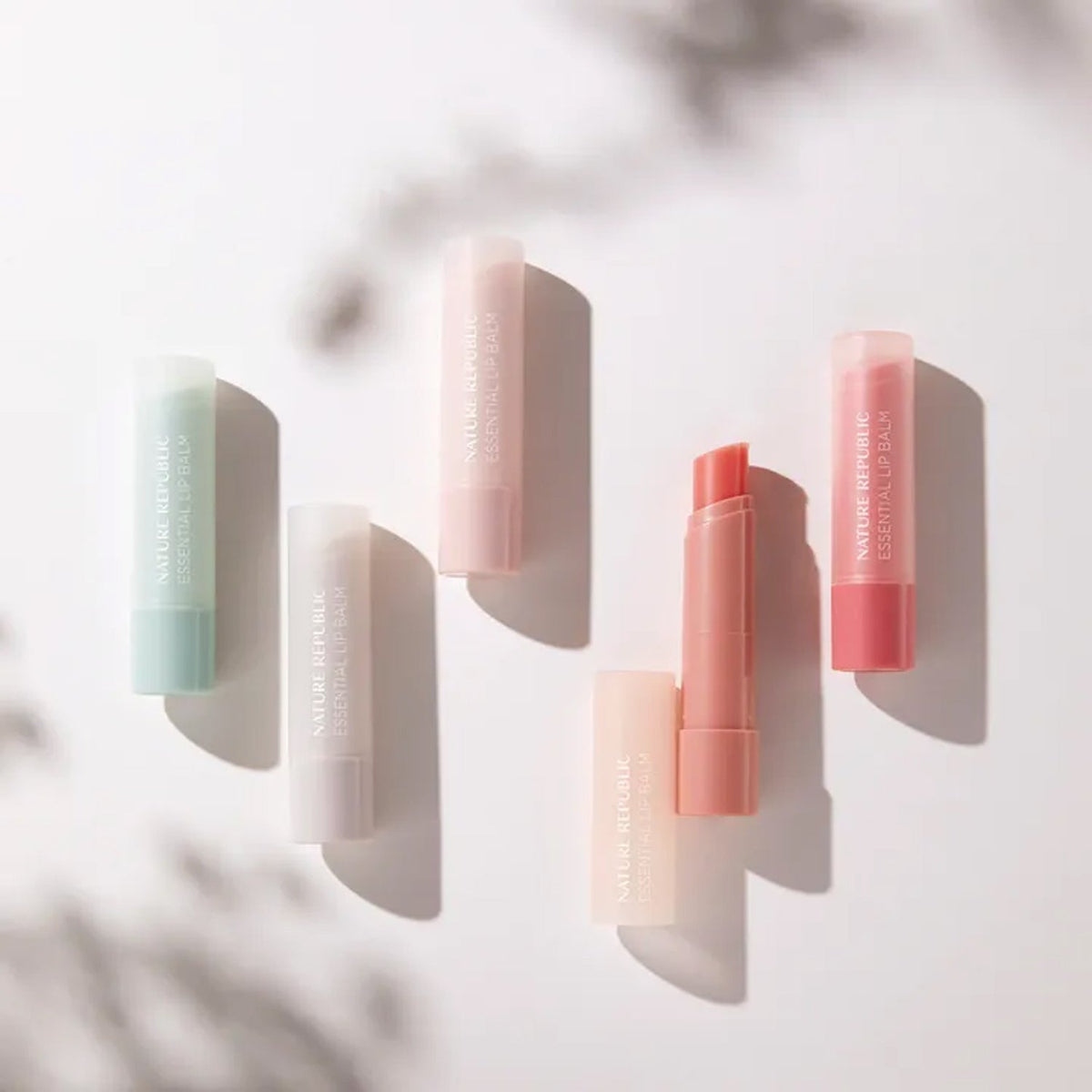 NATURE REPUBLIC Essential Lip Balm 3.2g 5 Colors