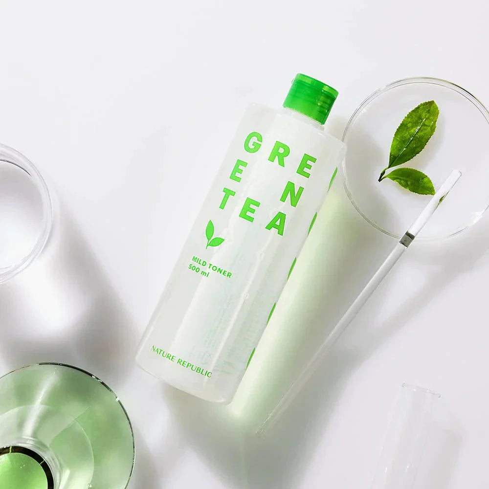 NATURE REPUBLIC Pure Green Tea Mild Bio Toner Special Set