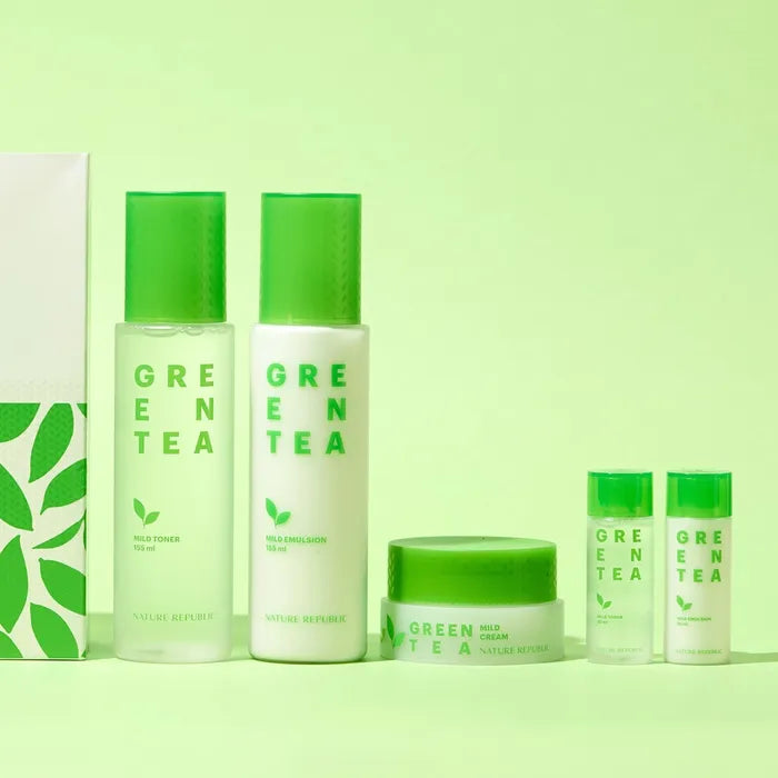 NATURE REPUBLIC Pure Green Tea Skincare Special Set