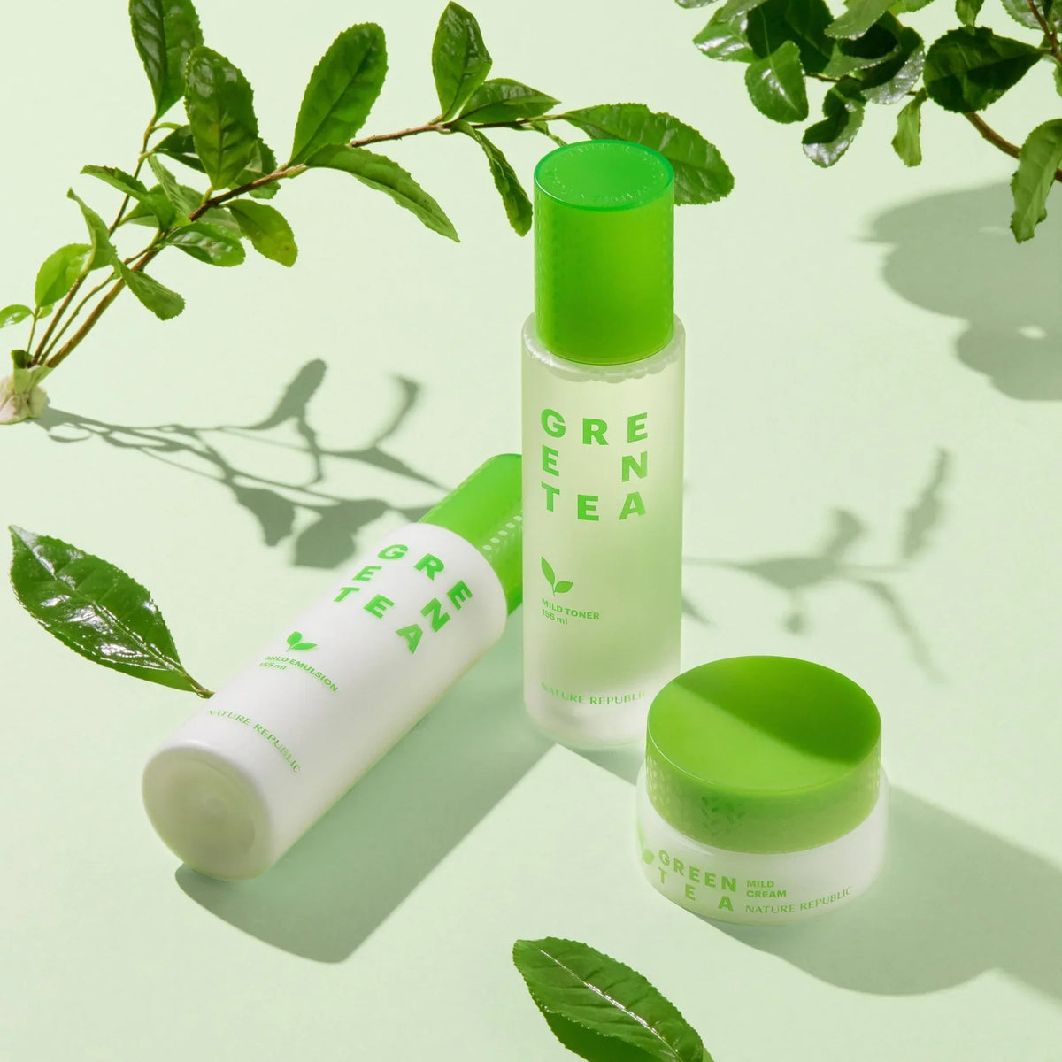 NATURE REPUBLIC Pure Green Tea Skincare Special Set