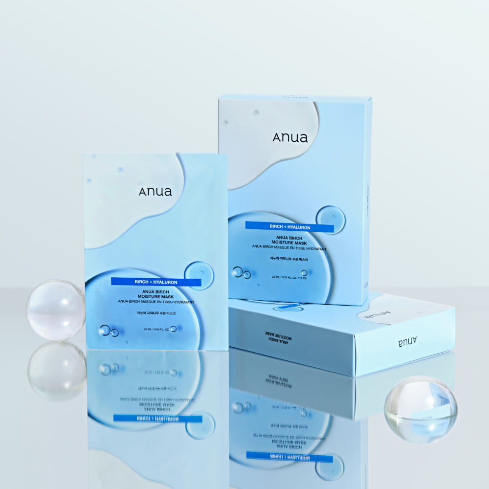 NEW Anua Birch Moisture Mask Set 25ml x 10ea
