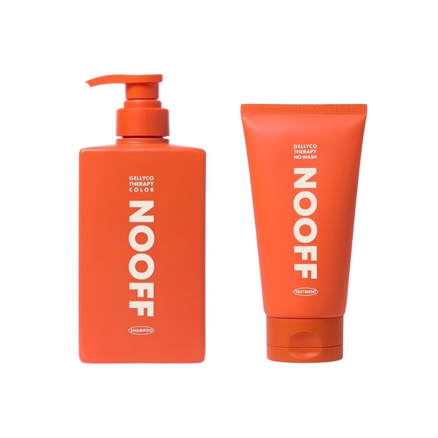 NOOFF Color Shampoo & No-Wash Treatment 2-Piece Gift Set (Towel Included)