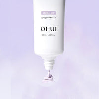 OHUI Day Shield Anti-Aging Dark Spot Collagen Tone-Up Sunscreen SPF50+ PA++++ 50ml
