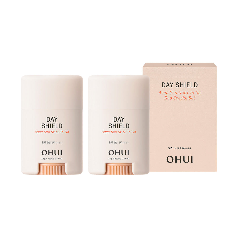OHUI Day Shield Aqua Sun Stick To Go Duo SPF50+ PA++++ 14g 2ea