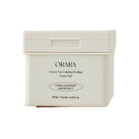 ORARA Green Tea Calming Peeling Toner Pads 190ml  * 70 Pads