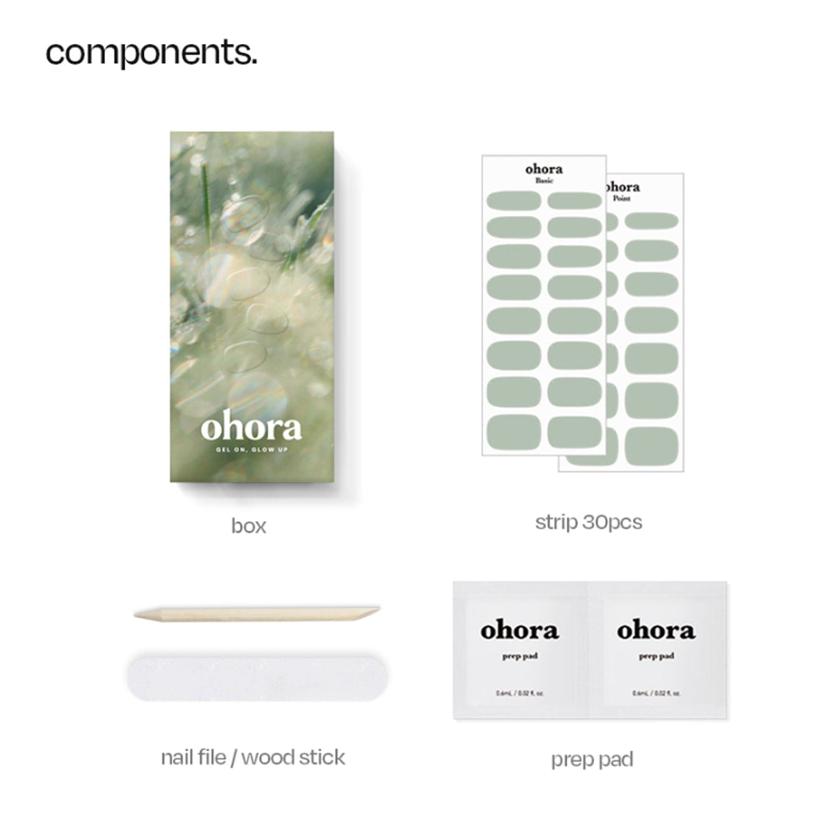 Ohora N Dewy Mint Nail