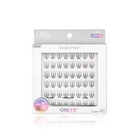 Ollio No Glue Eyelash Clear Single Pack Plus (8 Types)