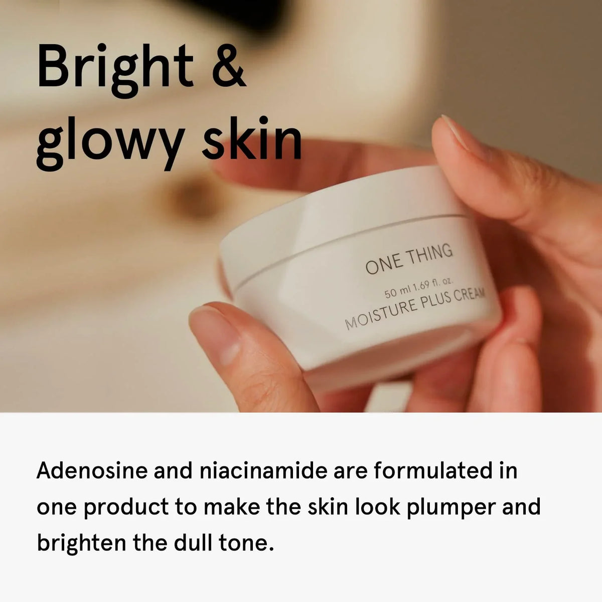 ONE THING Moisture Plus Cream 50ml