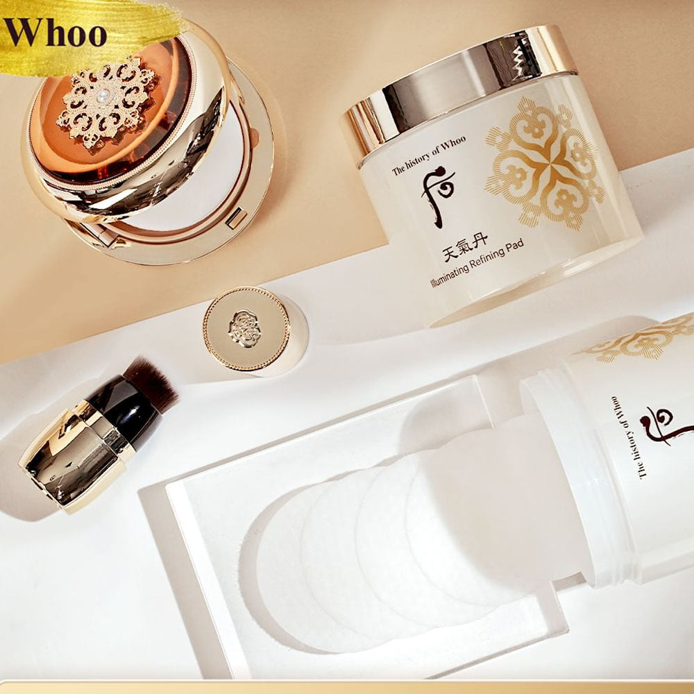 THE WHOO Cheongidan Illuminating Refining Pad 60pcs