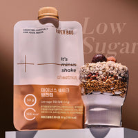 PAPER BAG Minus Shake Chestnut (14 Pouches / 2-Week Plan)